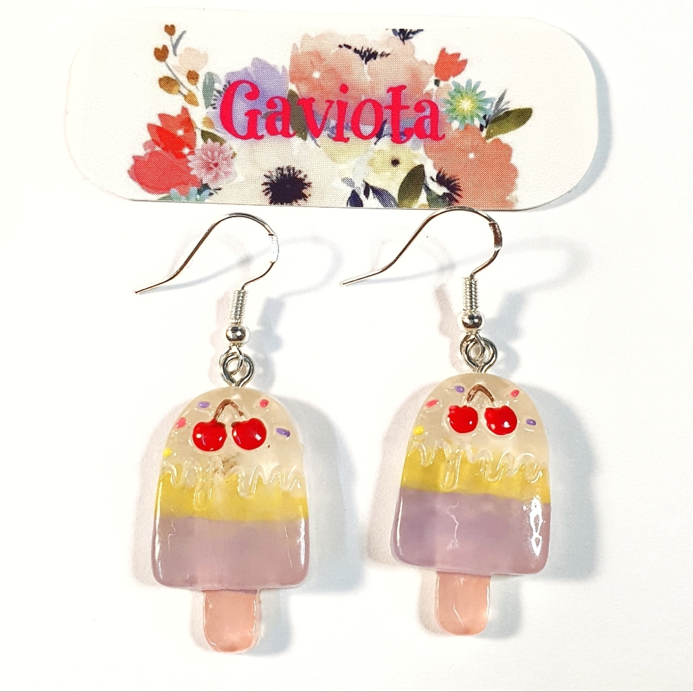 Ice Cream Resin Earings